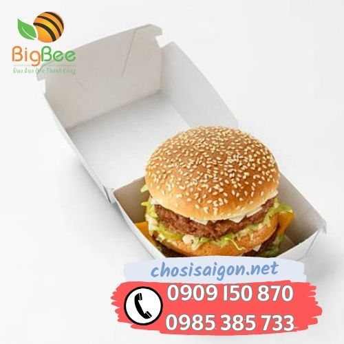 Gía sỉ rẻ hộp giấy đựng thức ăn an toàn