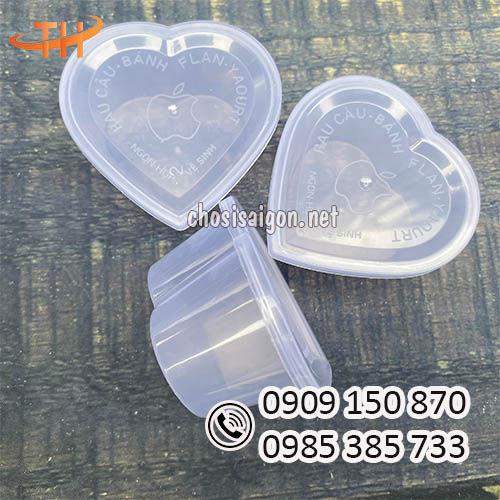 Sỉ rẻ hũ nhựa đựng bánh flan, rau câu, sữa chua tại nhà cung cấp