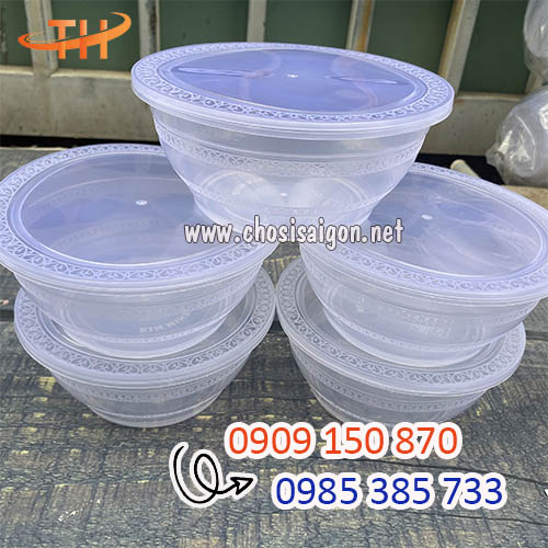 Hộp nhựa tròn 1000ml giá rẻ uy tín