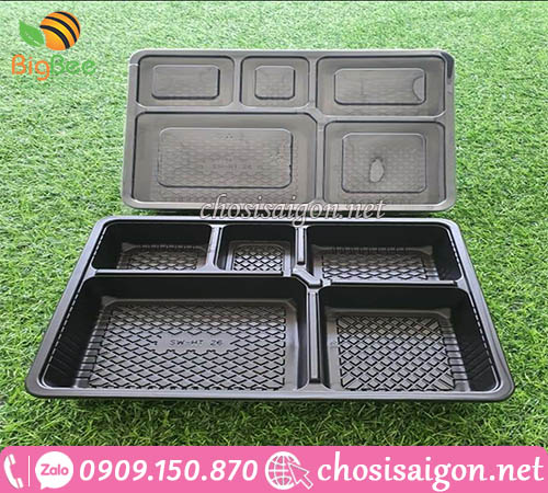 Gía sỉ rẻ hộp nhựa đế đen HT26