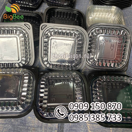 Hộp nhựa đế đen HT12 đựng thức ăn mua giá rẻ nhất