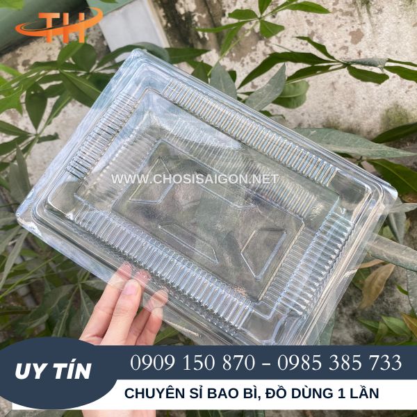 Hộp nhựa đồng tiền đựng thực phẩm giá rẻ