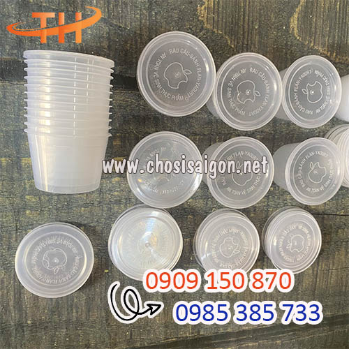 Hộp nhựa đựng bánh flan, sữa chua, rau câu giá rẻ tại TP.HCM