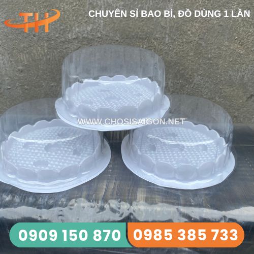 Hộp nhựa đựng bánh ngọt