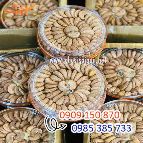 Hộp nhựa đựng hạt điều 500g sỉ rẻ giá xưởng