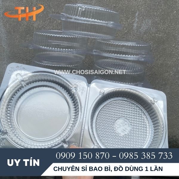 Hộp nhựa tròn nắp gập H26 uy tín giá rẻ