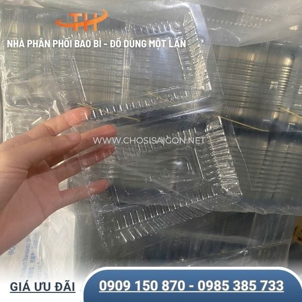 Hộp nhựa H30 đựng nem chua