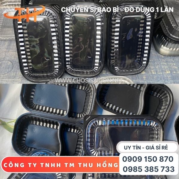 Hộp nhựa HT17 1 ngăn, 2 ngăn tiện lợi giá rẻ tại Thu Hồng