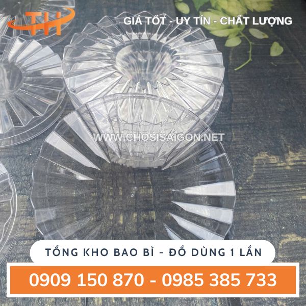 Hộp nhựa tròn mica cứng cáp, cao cấp, chất lượng tốt