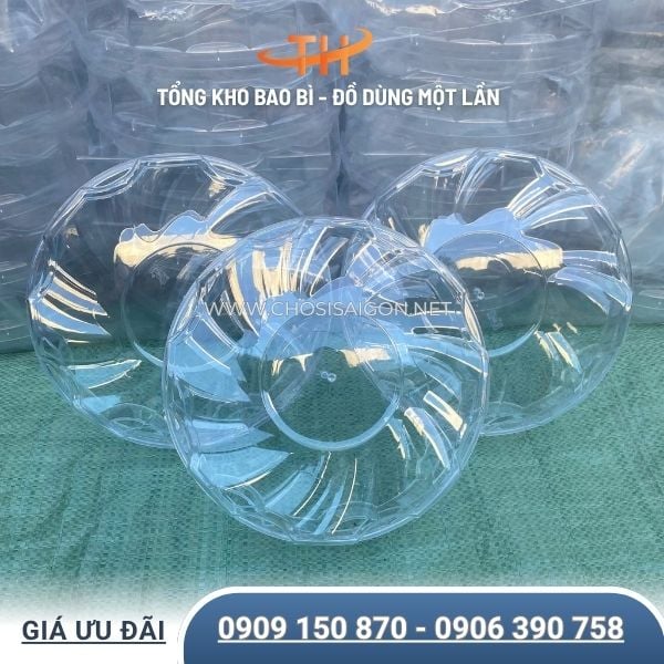 Hộp nhựa mica nắp xoắn giá sỉ rẻ