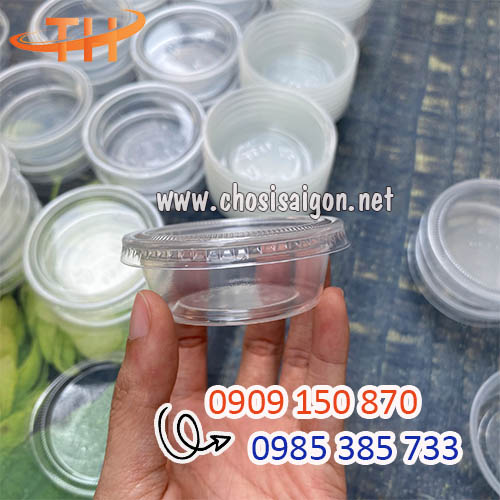Hộp nhựa nhỏ nắp rời 1.5oz giá rẻ