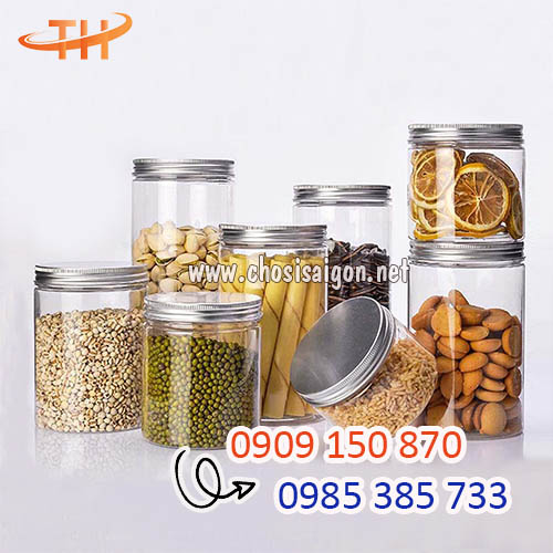 Hộp nhựa pet đựng hạt điều giá xưởng HCM