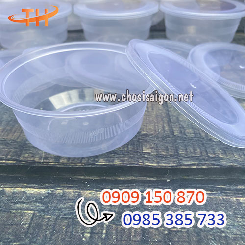 Hộp nhựa tròn 250ml sỉ rẻ