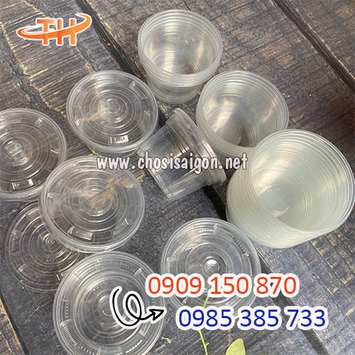 Hộp nhựa tròn 400ml đựng thức ăn giá sỉ rẻ HCM