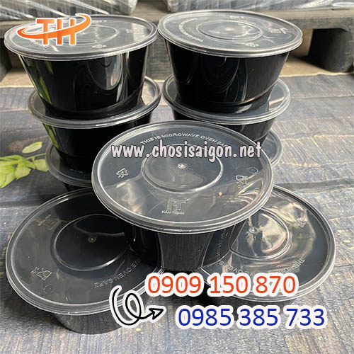 Hộp nhựa tròn đựng cháo, phở, hủ tiếu rẻ, uy tín