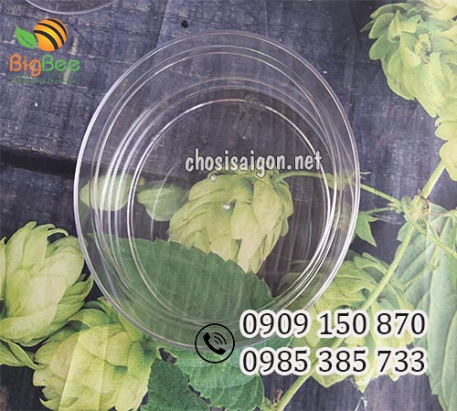 Hộp nhựa tròn mica đựng hạt điều, yến sào giá rẻ tại TP.HCM