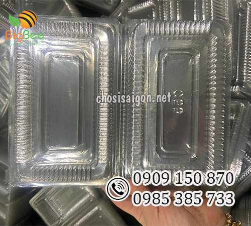 Hộp nhựa trong suốt đựng thực phẩm an toàn, chất lượng giá rẻ