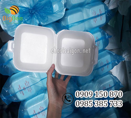 Hộp xốp nhỏ đựng bánh bao, bắp xào, xôi sỉ rẻ