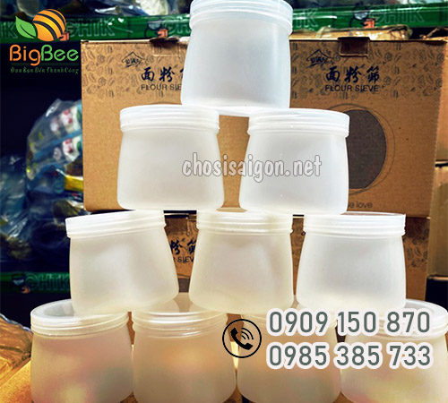 Hũ nhựa sữa chua 160ml giá sỉ rẻ