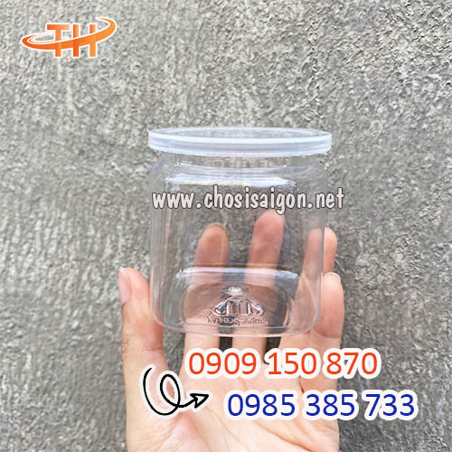 Hũ pet vuông đựng sữa chua giá rẻ nhất