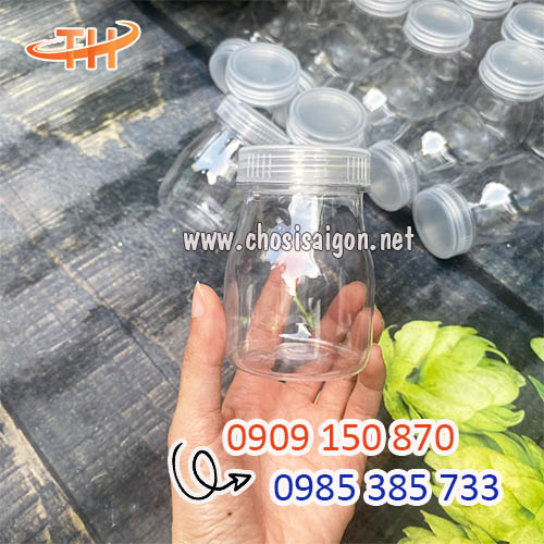 Hũ pet tròn đựng sữa chua sỉ rẻ tại xưởng