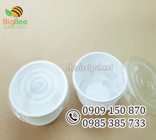 Hộp nhựa đựng nước sốt 2oz nắp rời giá rẻ
