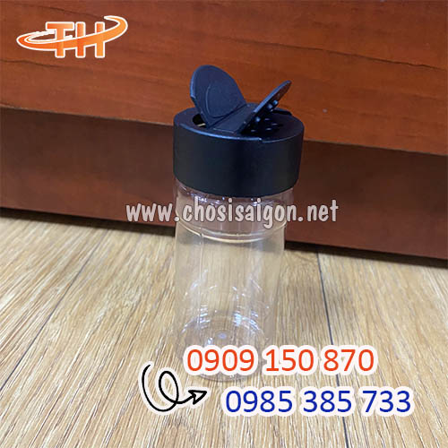 Hũ lọ nhựa đựng gia vị dày dặn, cứng cáp giá sỉ