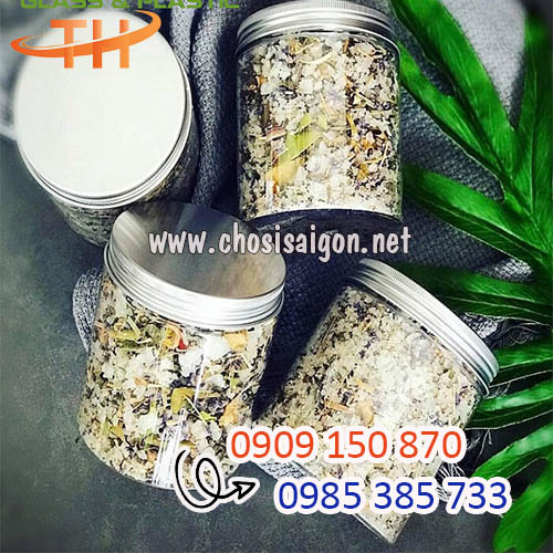 Hũ nhựa pet nắp nhôm 500ml đựng thực phẩm giá rẻ