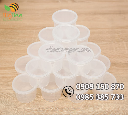 Hộp nhựa đựng bánh flan giá rẻ