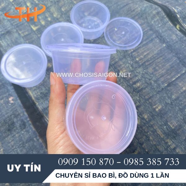 Hũ nhựa đựng bánh flan chịu nhiệt tốt giá rẻ tại Thu Hồng