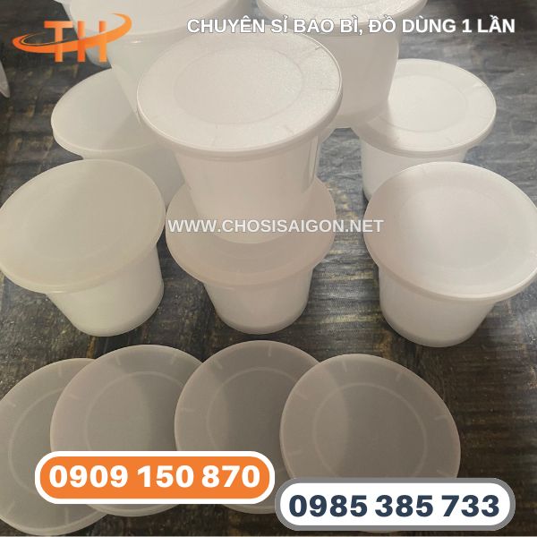 Hũ nhựa đựng bánh flan giá tốt cao cấp