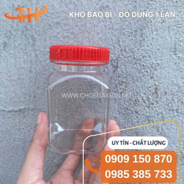 Hũ nhựa đựng muối tôm, mắm, chao giá sỉ rẻ