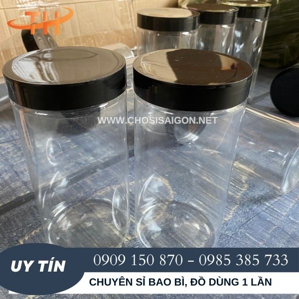 Hũ nhựa đựng hạt sấy khô giá rẻ