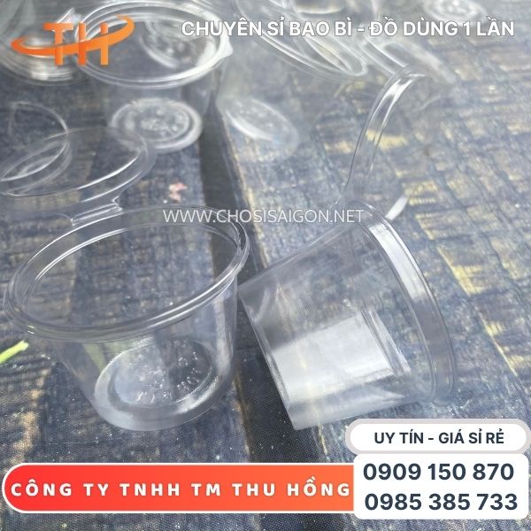 Hũ nhựa đựng nước chấm, nước sốt nắp liền 2.5oz