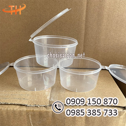 Hũ nhựa đựng nước sốt nắp liền 3oz giá rẻ