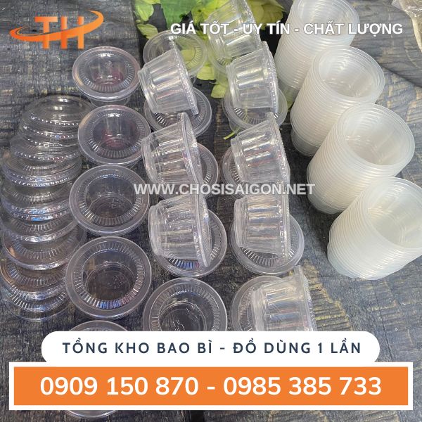 Hũ nhựa đựng rau câu giá rẻ nhất