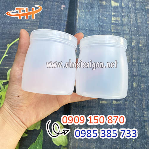 Hũ nhựa đựng sữa chua 160ml sỉ rẻ cho đại lý