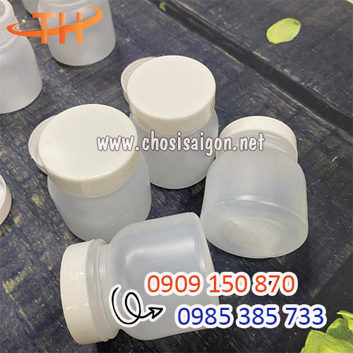 Hũ nhựa HDPE 90ml đựng sữa chua sỉ rẻ giá tốt