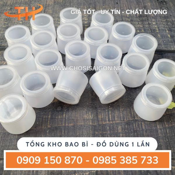 Hũ nhựa đựng sữa chua giá rẻ tại Thu Hồng
