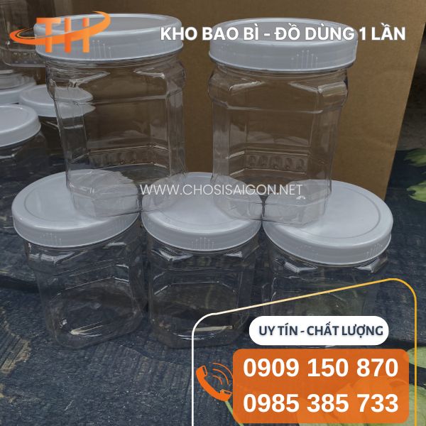 Hũ nhựa PET an toàn, chất lượng tốt