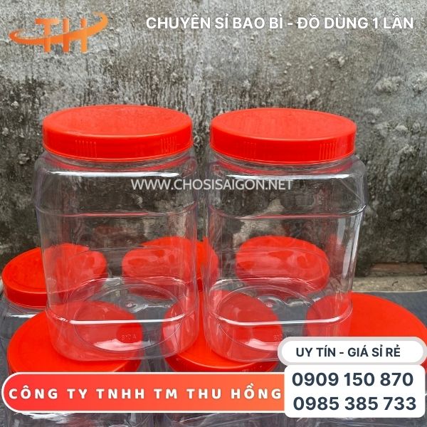 Hũ nhựa đựng thực phẩm, đồ ngâm chua giao nhanh, giá rẻ