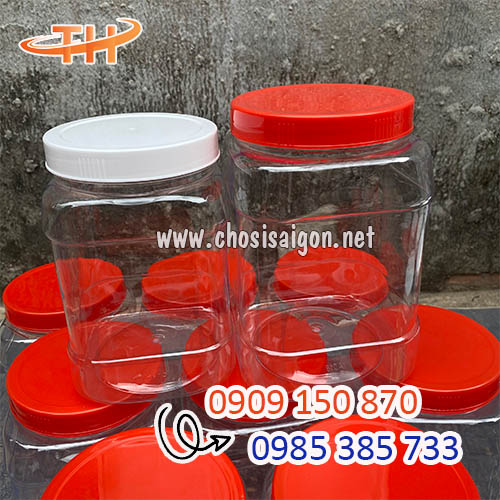 Hũ nhựa pet đựng thực phẩm, gia vị sỉ rẻ tại Thu Hồng