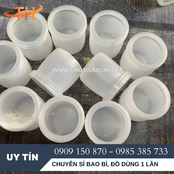 Hũ nhựa đựng sữa chua 100ml sỉ rẻ
