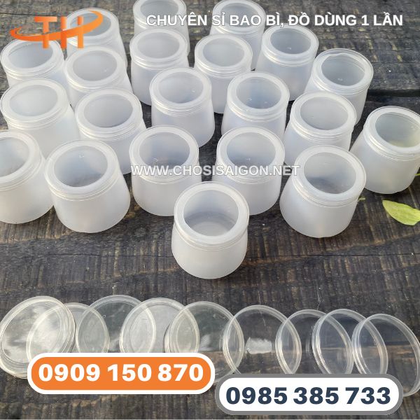 Hũ nhựa làm sữa chua 120ml giá gốc rẻ