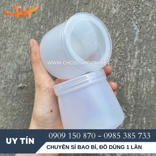 Hũ nhựa HDPE làm sữa chua 120ml giá sỉ rẻ