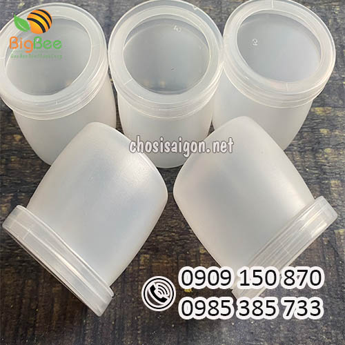 Gía sỉ rẻ nhất hũ nhựa làm yaourt 120ml