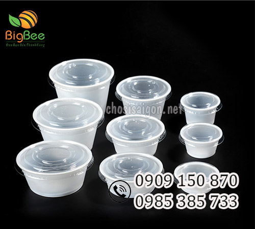 Hũ nhựa đựng nước sốt, nước chấm nhiều dung tích giá sỉ rẻ