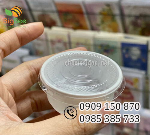 Hũ nhựa đựng nước sốt, nước chấm 2oz sỉ rẻ