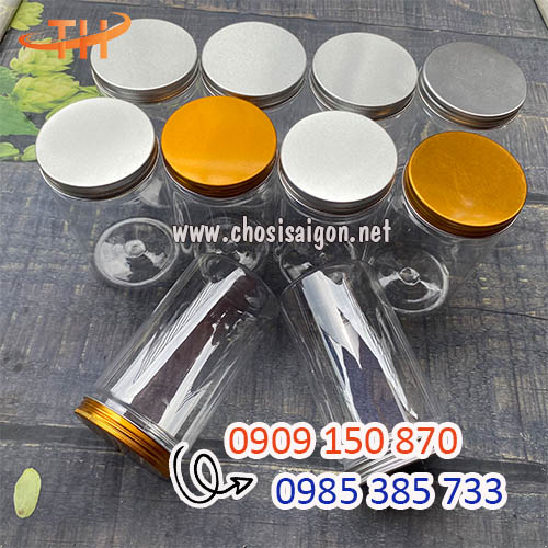 Sỉ rẻ hũ nhựa pet 1000ml nắp nhôm giá ưu đãi
