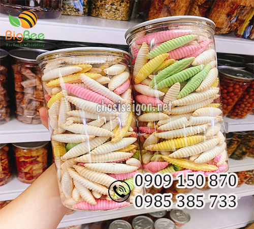 Hũ nhựa pet đựng bánh, snack giá rẻ ưu đãi